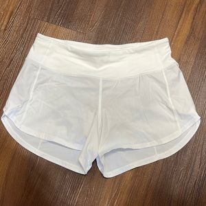 Lululemon Speed Up Shorts (4 inch inseam) size 6